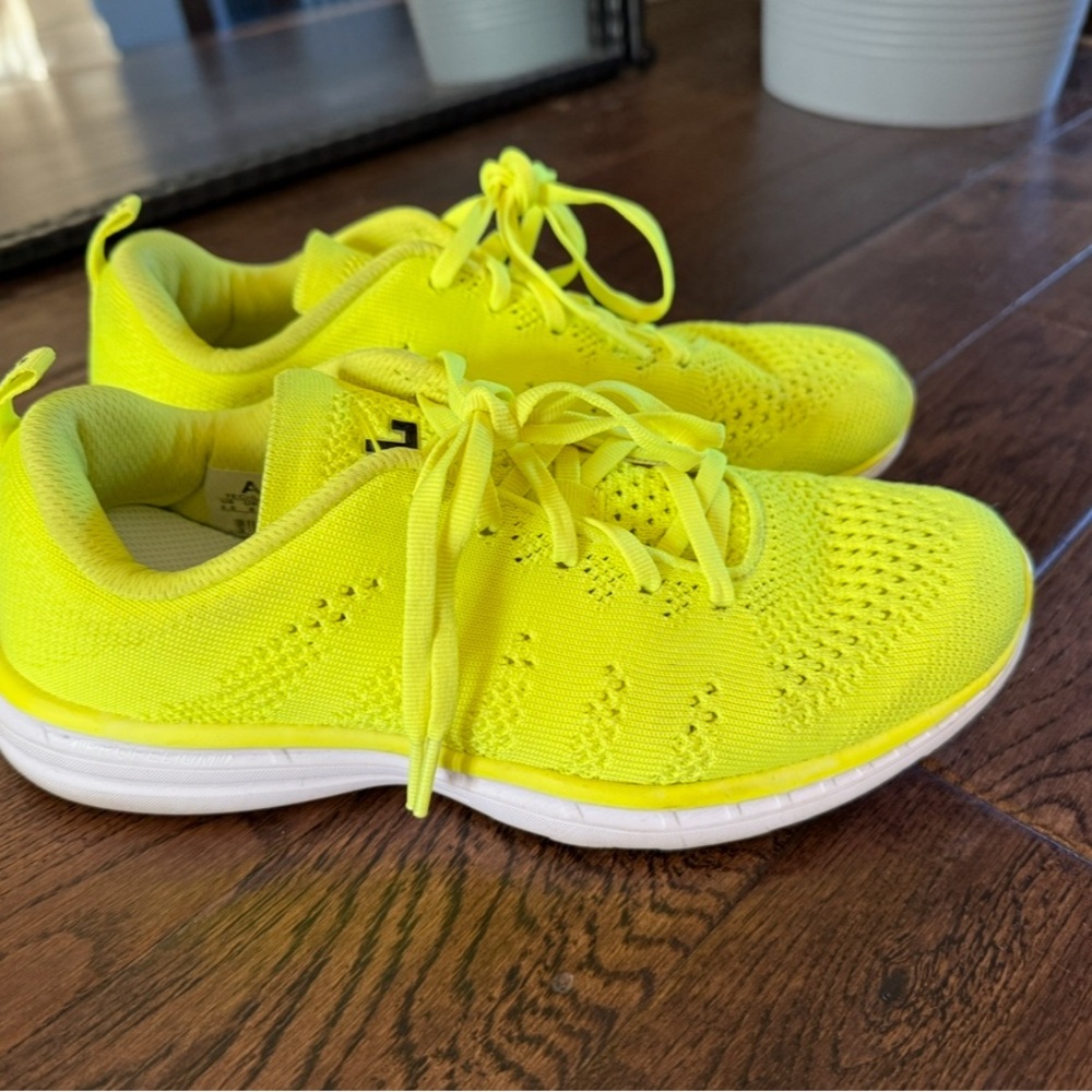 APL Yellow Athletic Shoes